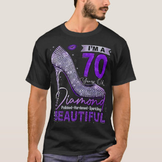 I'M A 70 Years Old Diamond 70 And Fabulous T-Shirt