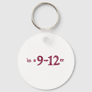 I'm a 9-12er keychain