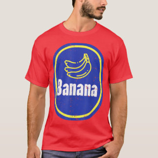 I'm A Banana Costume Halloween Fruit Sticker Yello T-Shirt