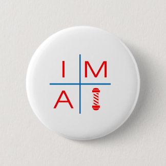 Im A Barber Pinback Button