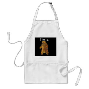 I'm a Bear Grizzly and Brown Bears Adult Apron