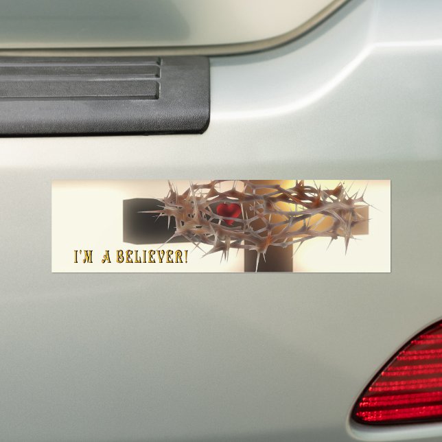 I'm a Believer! Bumper Sticker (Creator Uploaded)