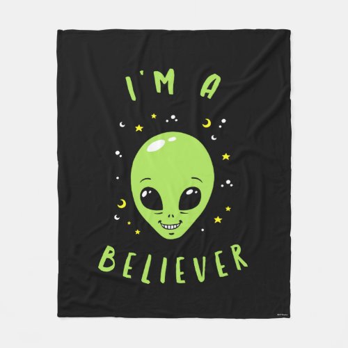 Im A Believer Fleece Blanket