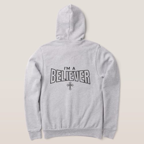 Im a Believer Full_Zip Hoodie