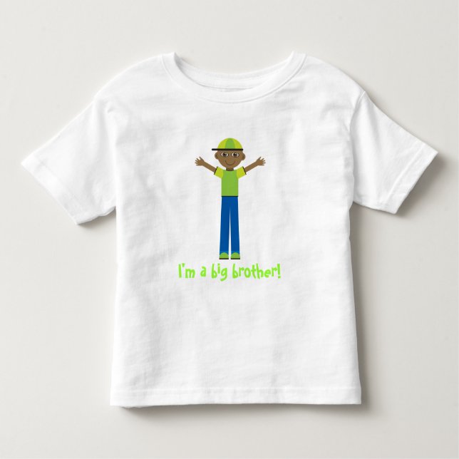 I'm a big brother! (aa) toddler t-shirt (Front)