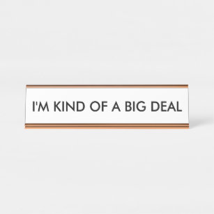 Boss Desk Name Plates Zazzle