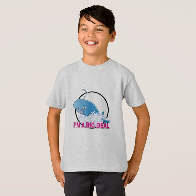 I'm A Big Deal - Kids' Basic T-Shirt (Front Full)