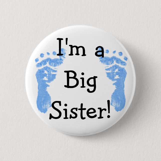 I'm a Big Sister! Button (Front)