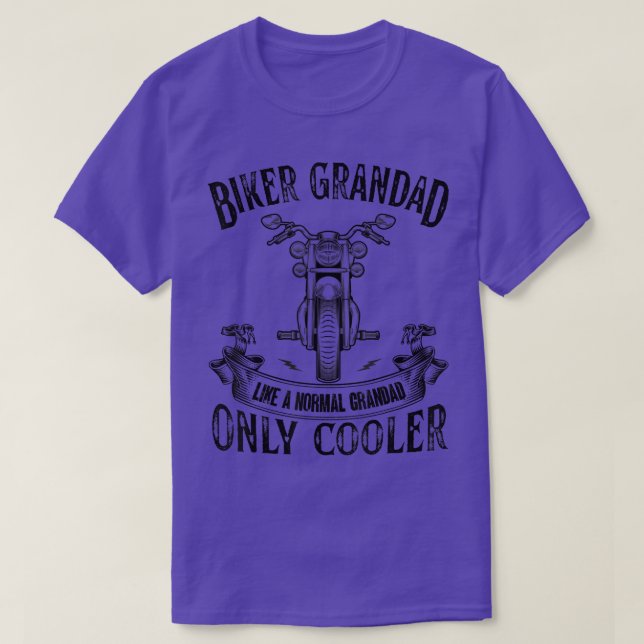 I'm a Biker Grandad just like a normal Grandad exc T-Shirt (Design Front)