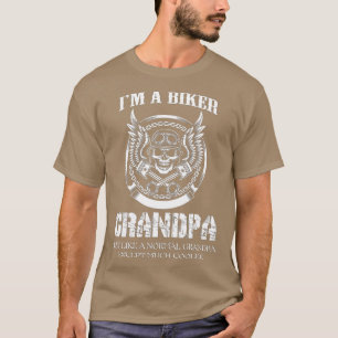 I'm a biker grandpa - Motorcycle Rider T-Shirt