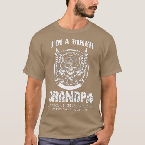 Im a biker grandpa  _ Motorcycle Rider  T_Shirt