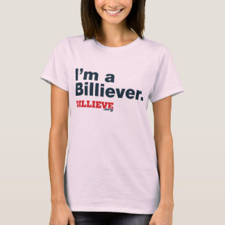 "I'm a Billiever" Pink Tee