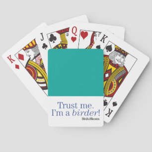 I'm a Birder Poker Cards