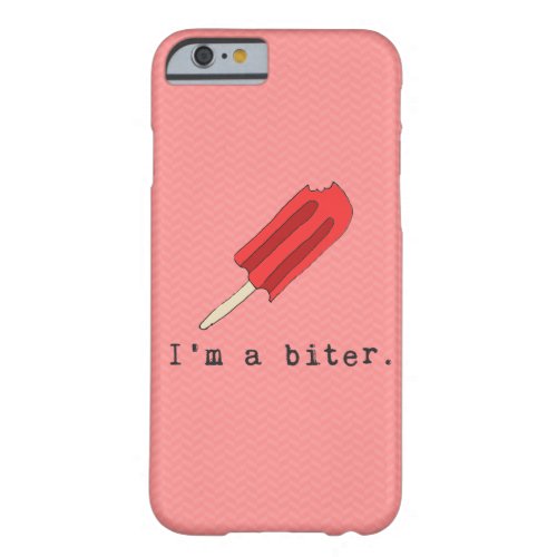 Im A Biter Red Popsicle Iphone Case