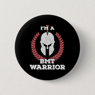 Im A Bmt Warrior Bone Marrow Transplant Awareness Button