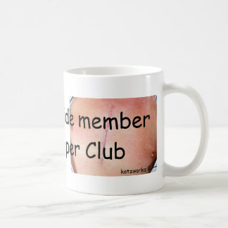 I'm a bona fide member of the Zipper Club Coffee Mug