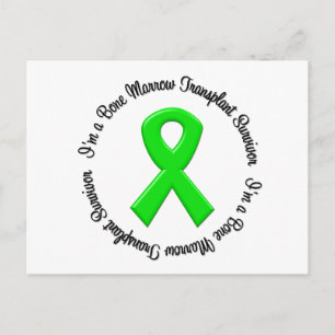 I'm a Bone Marrow Transplant Survivor Postcard