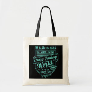 Im A Book Nerd Bookaholic  Tote Bag