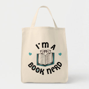 I'm A Book Nerd Tote Bag