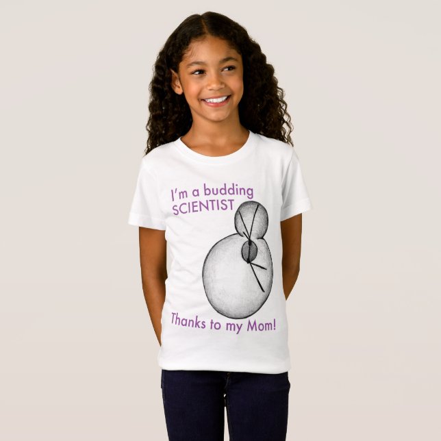 I'm a budding scientist T-Shirt (Front Full)
