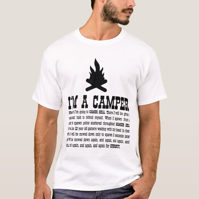 I'M A CAMPER T-Shirt (Front)