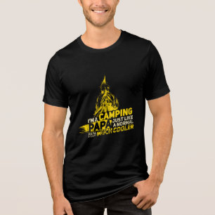 I'm A Camping Papa Tri-Blend Shirt