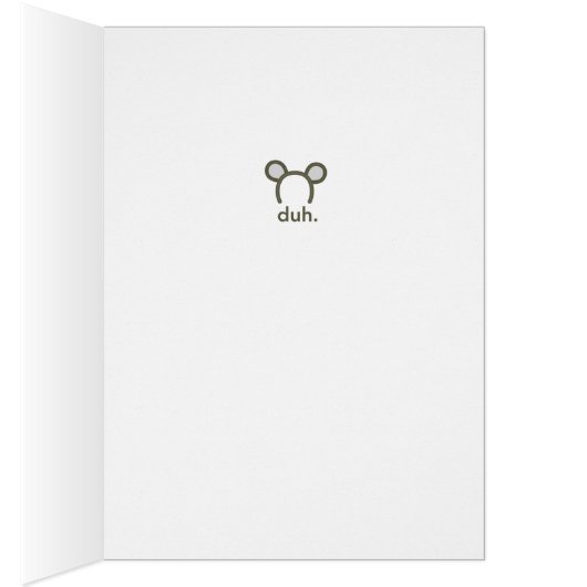 I'm a card, duh (Inside (Right))