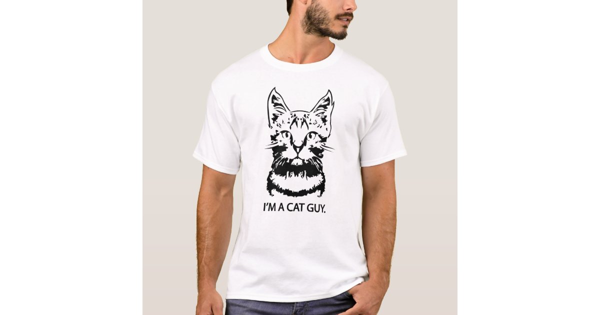 cat guy shirt