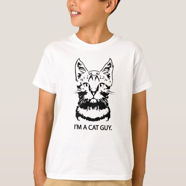 cat guy shirt