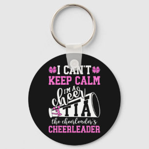 I'm A Cheer Tia Of A Cheerleader Tia Cheerleading Keychain
