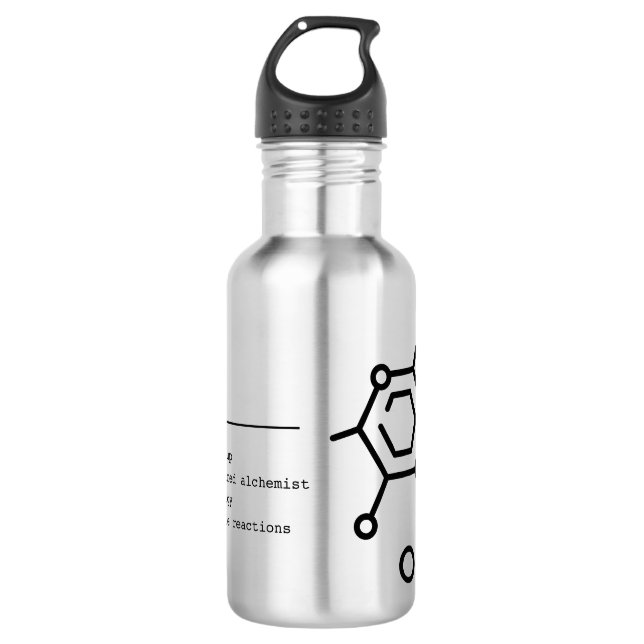 I'm a Chemist Stainless Steel Water Bottle (Front)