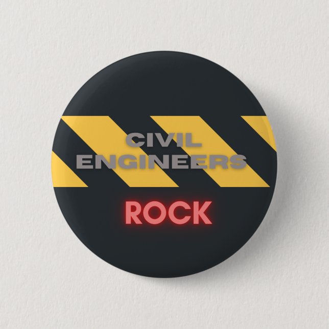 I'm a Civil engineer Button (Front)