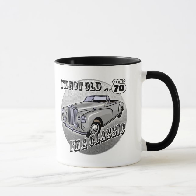 I'm A Classic 70th Birthday Gifts Mug (Right)