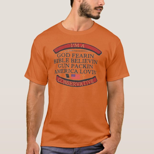 I'M A CONSERVATIVE T-Shirt (Front)