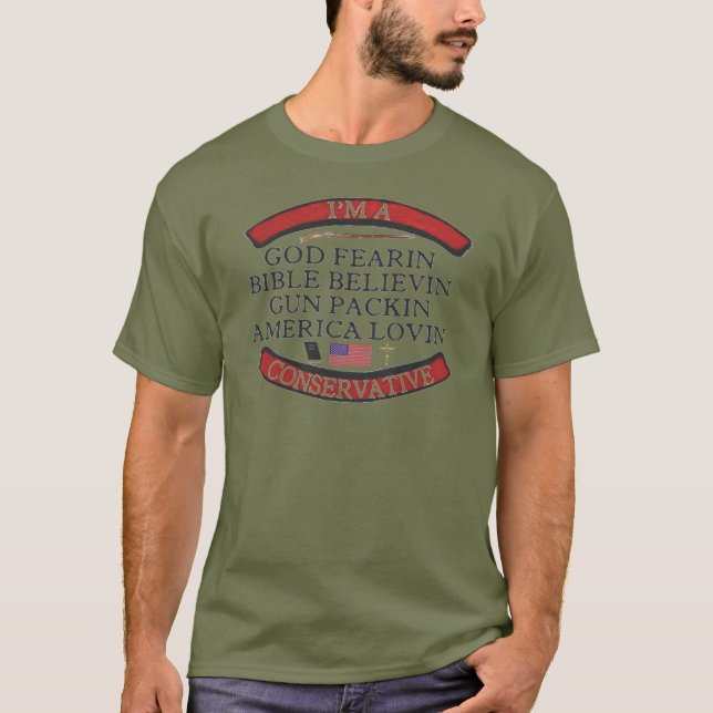 I'M A CONSERVATIVE T-Shirt (Front)
