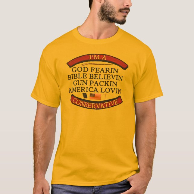 I'M A CONSERVATIVE T-Shirt (Front)