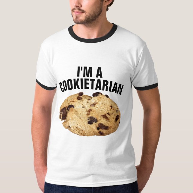 I'M A COOKIETARIAN COOKIE T-SHIRTS (Front)