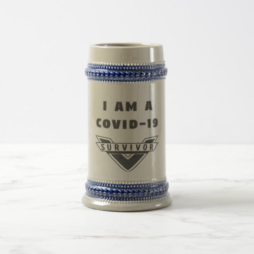 im a covid 19 beer stein