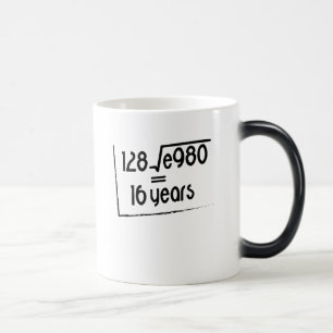 I'm A cute Nerd Funny Math Gift Math Lover Color Morph Mug