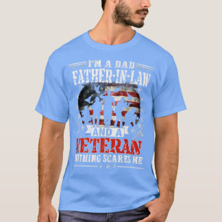 I'm A Dad FatherInLaw Veteran Father's Day Funny P T-Shirt