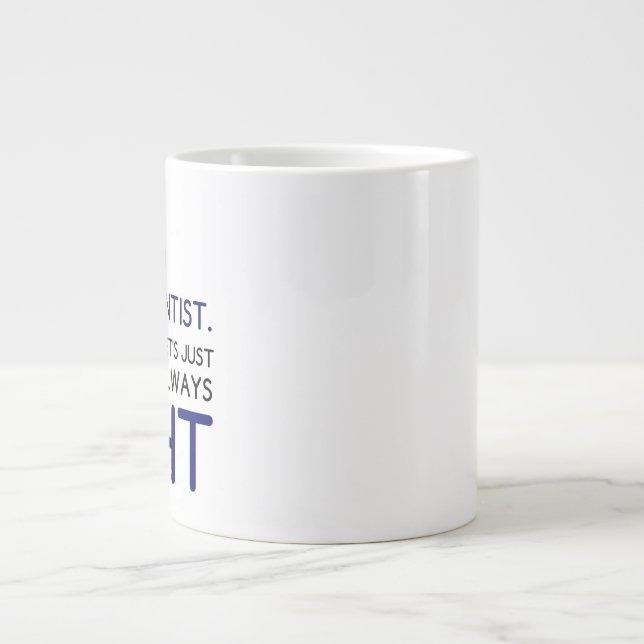 I'M A DATA SCIENTIST GIANT COFFEE MUG (Front)