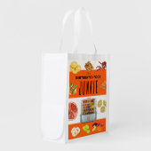 "I'm a Dehydrated Food Junkie!" Grocery Bag (Front Side)