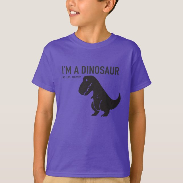 I'm a Dinosaur T-Shirt (Front)