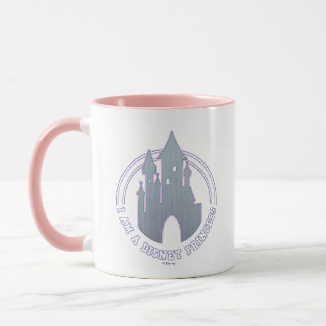 "I'm A Disney Princess" Castle Graphic Mug (Left)