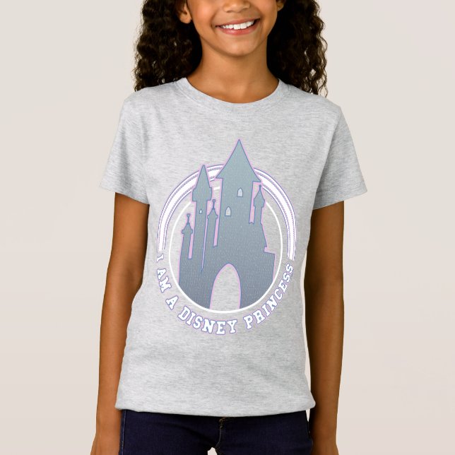 "I'm A Disney Princess" Castle Graphic T-Shirt (Front)