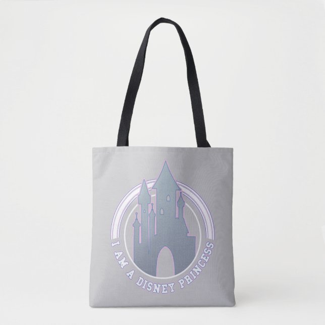 "I'm A Disney Princess" Castle Graphic Tote Bag (Front)