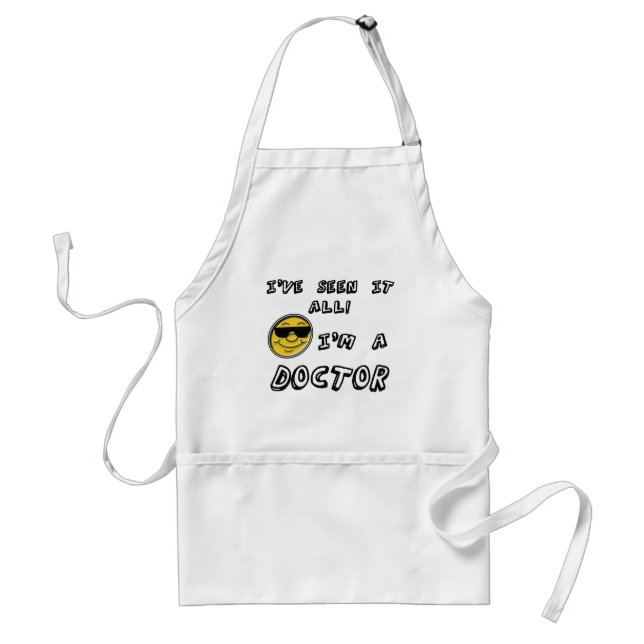I'm A Doctor Adult Apron (Front)
