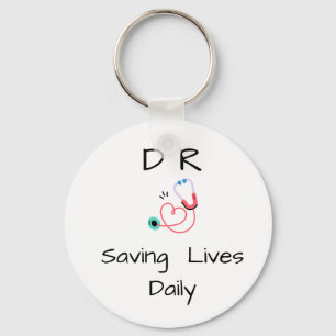 I'm A Doctor Funny Doctor T-Shirt Keychain