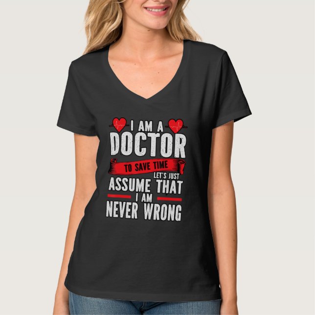 I'm A Doctor Heroes Medical Worker Frontliners T-Shirt (Front)
