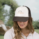 I'm a Dog Custom Quote Dog Ear Outline Trucker Hat<br><div class="desc">Any dog owner would love this cute hat. "I'm a dog person" is a funny quote,  but it can also be personalized with your favorite dog breed,  font,  and color. I love the outline of the dog ears,  its a simple design,  and looks so cute on!</div>